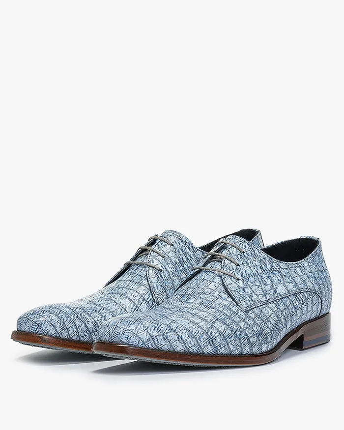 Lace Shoes Men Floris Van Bommel De Stijler 2008 Reptileprint