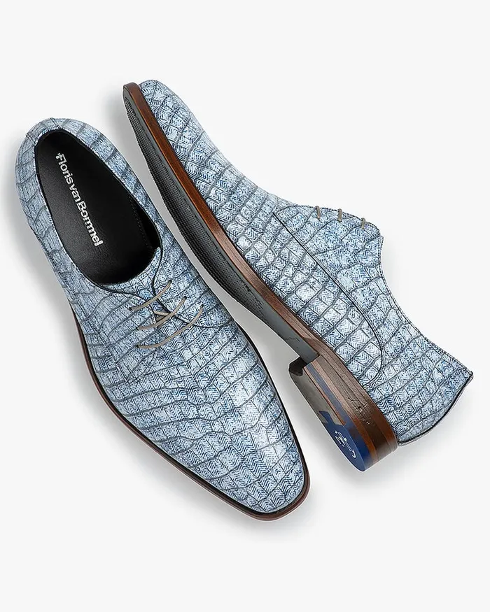 Lace Shoes Men Floris Van Bommel De Stijler 2008 Reptileprint