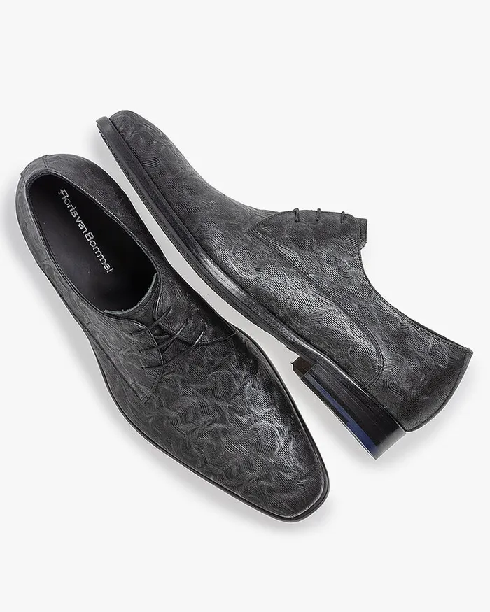 Lace Shoes Men Floris Van Bommel De Stijler 3304 Metallicprint