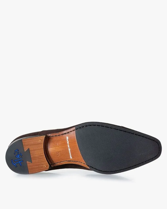 Lace Shoes Men Floris Van Bommel Gilli 0103 Suede
