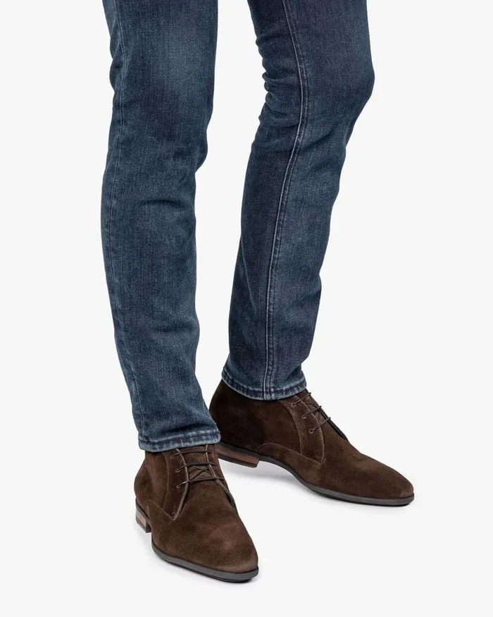 Lace Shoes Men Floris Van Bommel Sella 0301 Suede