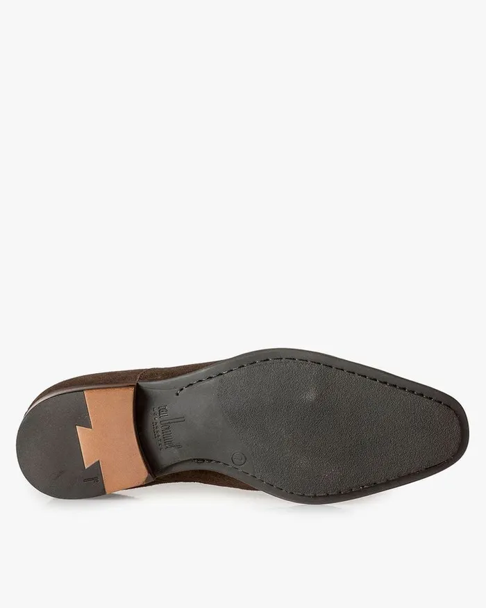 Lace Shoes Men Floris Van Bommel Sella 0301 Suede