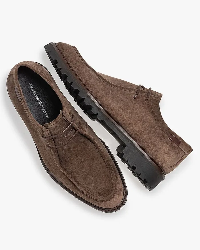 Lace Shoes Men Floris Van Bommel Sturdi 0804 Suede