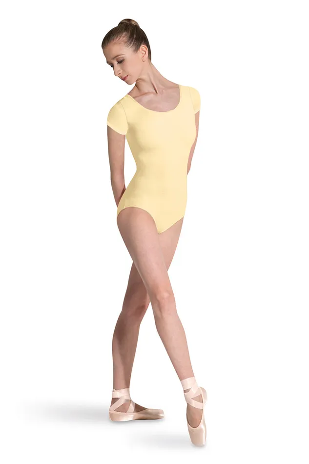 Ladies Betri Cap Sleeve Leotard Sunshine Leotards Bloch Adult