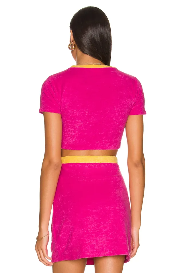 Lana Crop Top Magenta Women Lovers and Friends Tops Lana Crop Top Magenta Women Lovers and Friends Tops