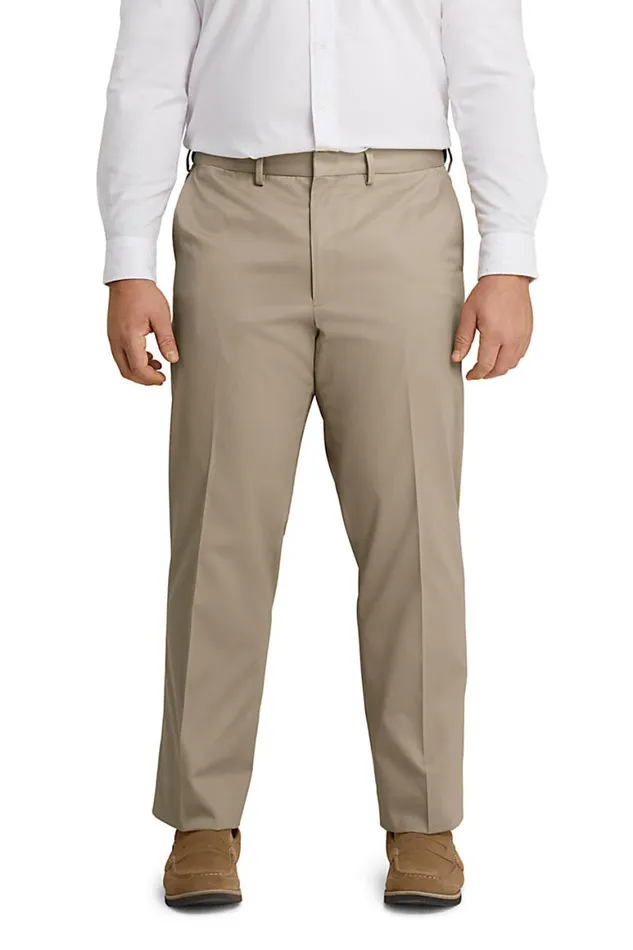 Lands039 End Chinos and Casual Pants Men Big And Tall Comfort Waist No Iron Twill Dress Pants Radiant Navy Lands039 End Chinos and Casual Pants Men Big And Tall Comfort Waist No Iron Twill Dress Pants Radiant Navy