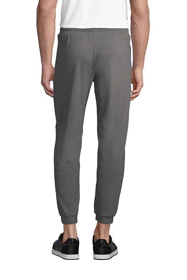 Lands039 End Chinos and Casual Pants Men Sweater Knit Pull On Pants Charcoal Heather