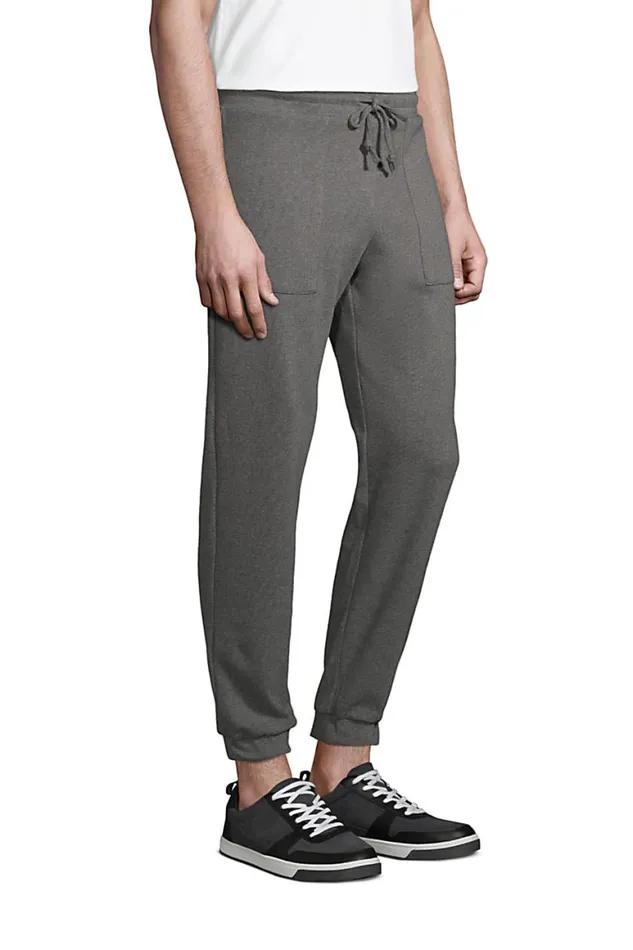 Lands039 End Chinos and Casual Pants Men Sweater Knit Pull On Pants Charcoal Heather