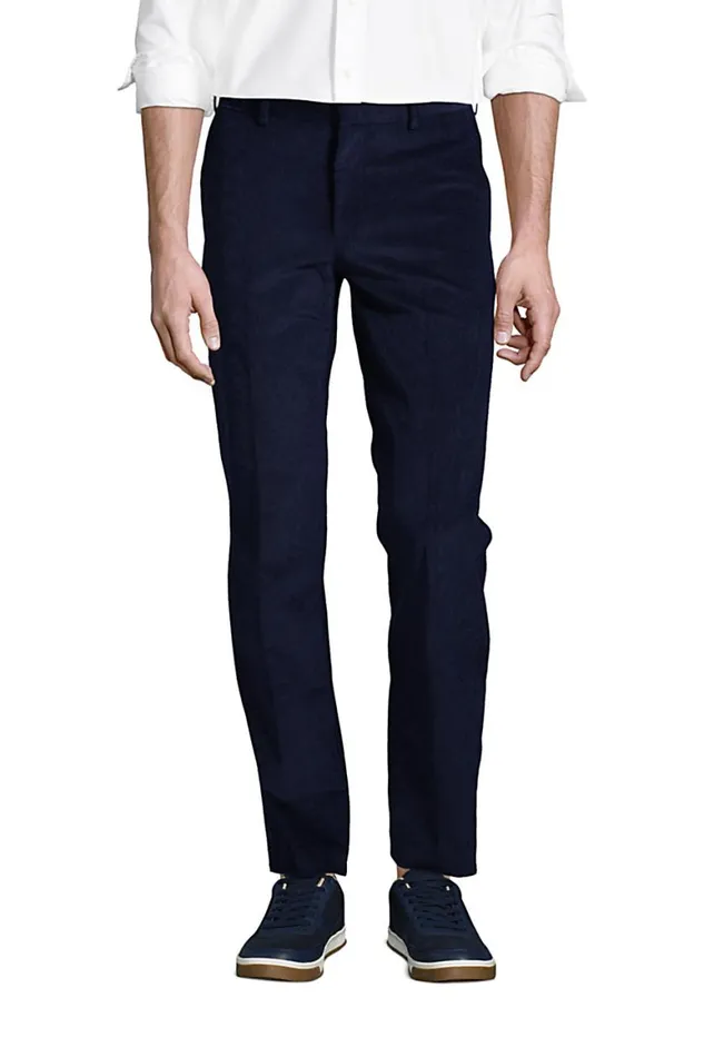 Lands039 End Chinos and Casual Pants Men Tailored Fit Comfortfirst Fine Wale Corduroy Dress Pants Radiant Navy Lands039 End Chinos and Casual Pants Men Tailored Fit Comfortfirst Fine Wale Corduroy Dress Pants Radiant Navy