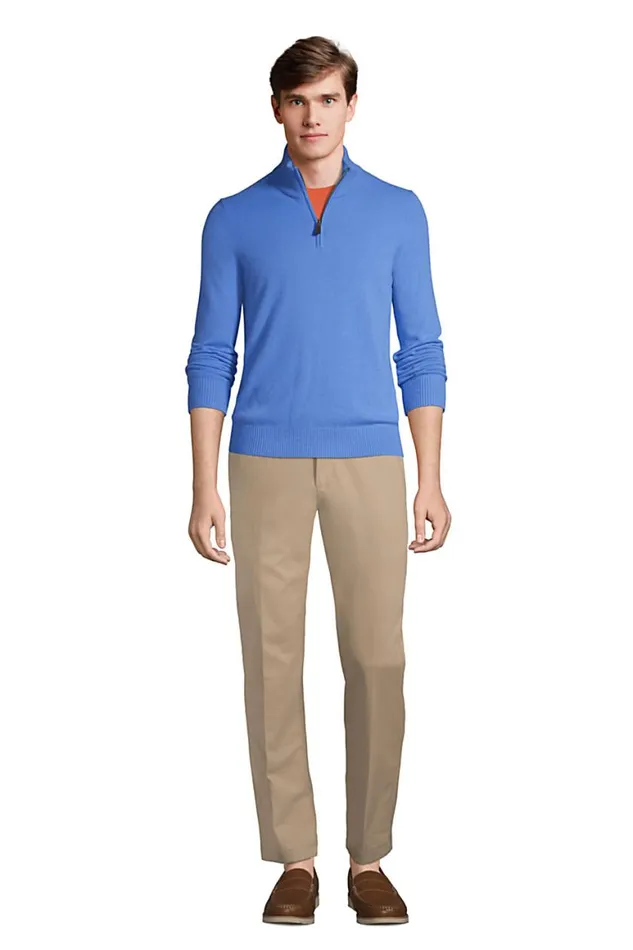 Lands039 End Chinos and Casual Pants Men Tailored Fit No Iron Chino Pants Radiant Navy Lands039 End Chinos and Casual Pants Men Tailored Fit No Iron Chino Pants Radiant Navy