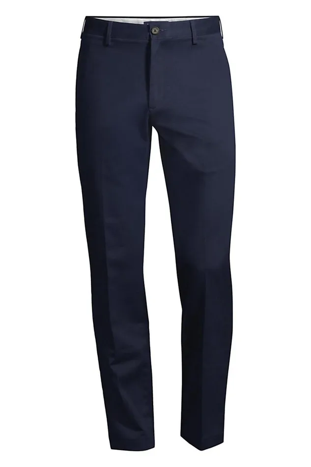 Lands039 End Chinos and Casual Pants Men Tailored Fit No Iron Chino Pants Radiant Navy Lands039 End Chinos and Casual Pants Men Tailored Fit No Iron Chino Pants Radiant Navy
