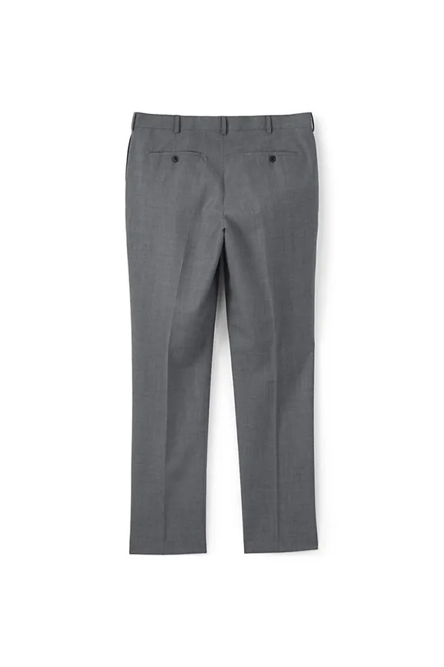 Lands039 End Chinos and Casual Pants Men Traditional Fit Suit Pants Light Charcoal Lands039 End Chinos and Casual Pants Men Traditional Fit Suit Pants Light Charcoal