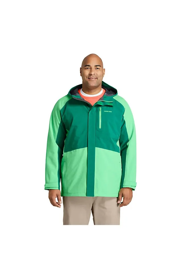 Lands039 End Coats and Jackets Men Big And Tall Packable 25 Layer Waterproof Stretch Shell Rain Jacket With Hood Turquoise Tie Dye Colorblock Lands039 End Coats and Jackets Men Big And Tall Packable 25 Layer Waterproof Stretch Shell Rain Jacket With Hood Turquoise Tie Dye Colorblock