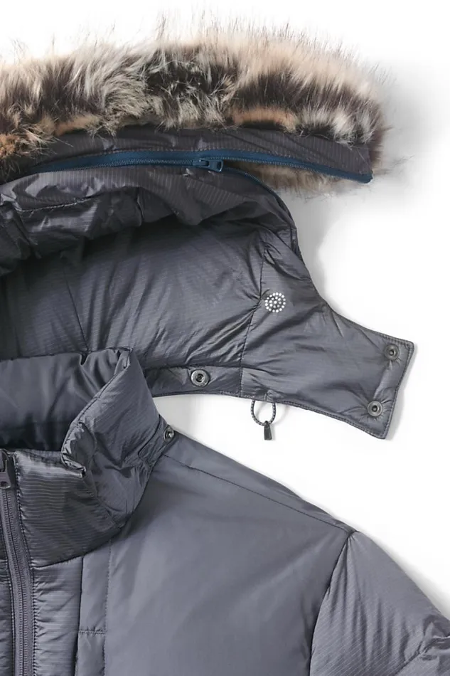 Lands039 End Coats and Jackets Men Down Wide Channel Parka Charcoal Lands039 End Coats and Jackets Men Down Wide Channel Parka Charcoal