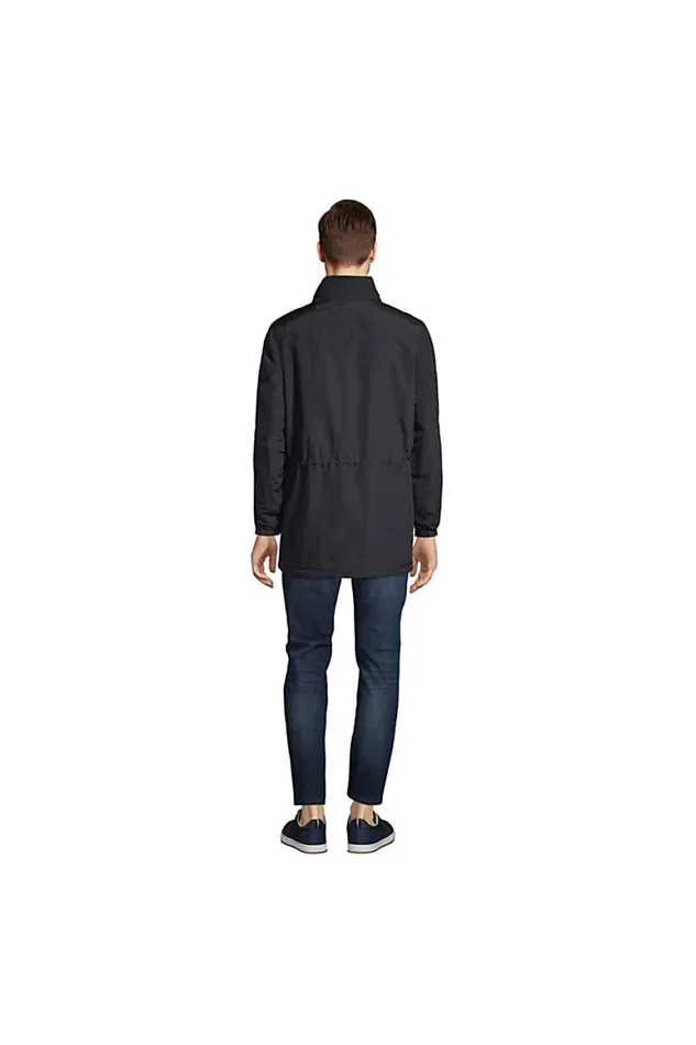 Lands039 End Coats and Jackets Men Outrigger Reflective Parka Black Lands039 End Coats and Jackets Men Outrigger Reflective Parka Black