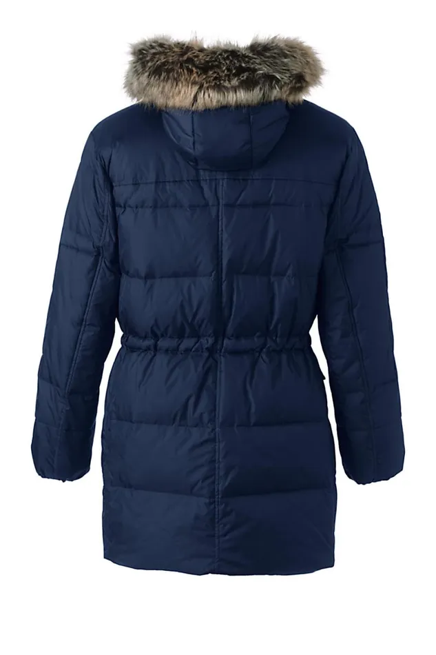 Lands039 End Coats and Jackets Men Rusk Winter Down Parka Radiant Navy