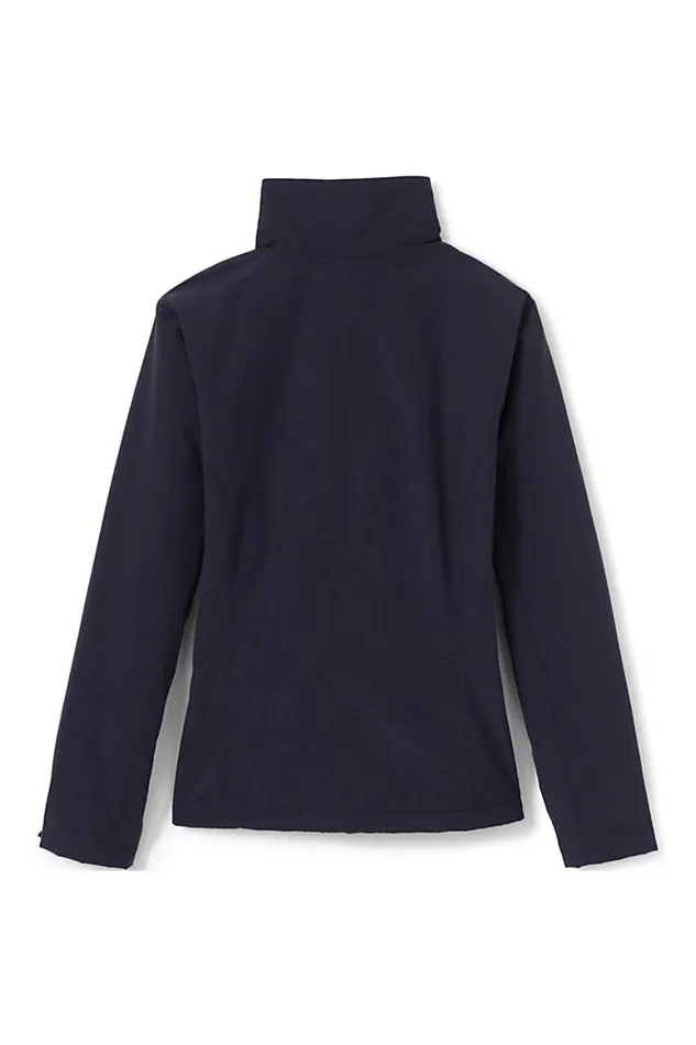 Lands039 End Coats and Jackets Women Plus Size Sport Squall Jacket True Navy