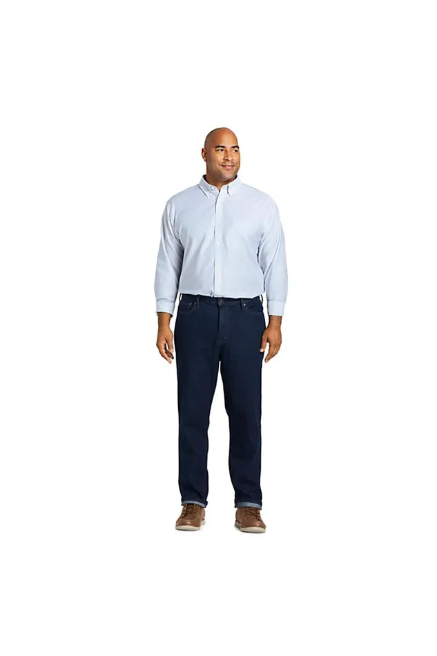 Lands039 End Dress Shirts Men Big And Tall Traditional Fit Pattern No Iron Supima Oxford Dress Shirt Bayshore Blue Stripe Lands039 End Dress Shirts Men Big And Tall Traditional Fit Pattern No Iron Supima Oxford Dress Shirt Bayshore Blue Stripe