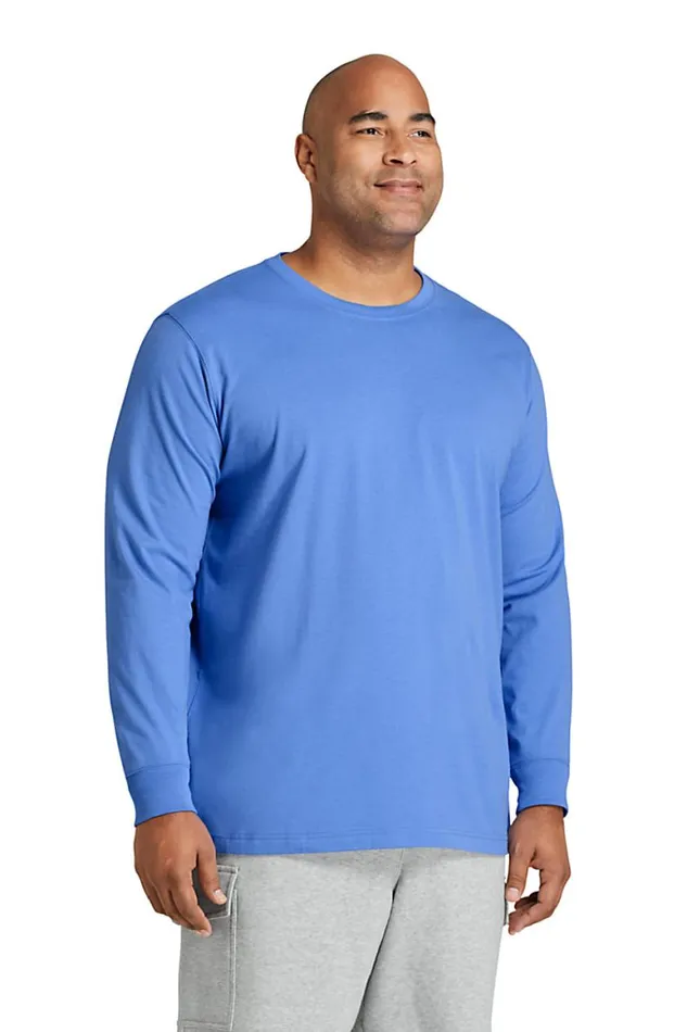 Lands039 End Knit Tops and Tees Men Big And Tall Supert Long Sleeve Tshirt Papaya Orange Lands039 End Knit Tops and Tees Men Big And Tall Supert Long Sleeve Tshirt Papaya Orange