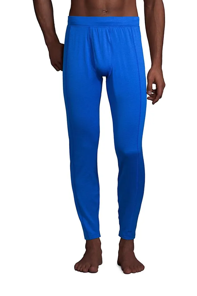Lands039 End Long Underwear Men Expedition Baselayer Pants Royal Cobalt