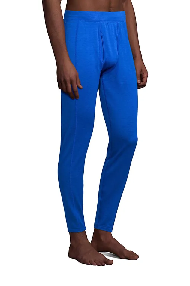 Lands039 End Long Underwear Men Expedition Baselayer Pants Royal Cobalt