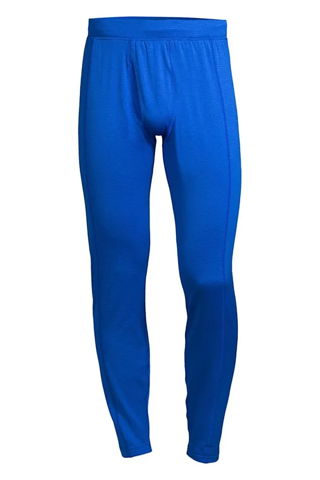 Lands039 End Long Underwear Men Expedition Baselayer Pants Royal Cobalt