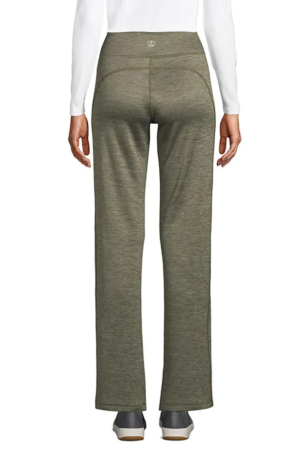 Lands039 End Pants Women Active Fleece Lined Yoga Pants Forest Moss Space Dye Lands039 End Pants Women Active Fleece Lined Yoga Pants Forest Moss Space Dye