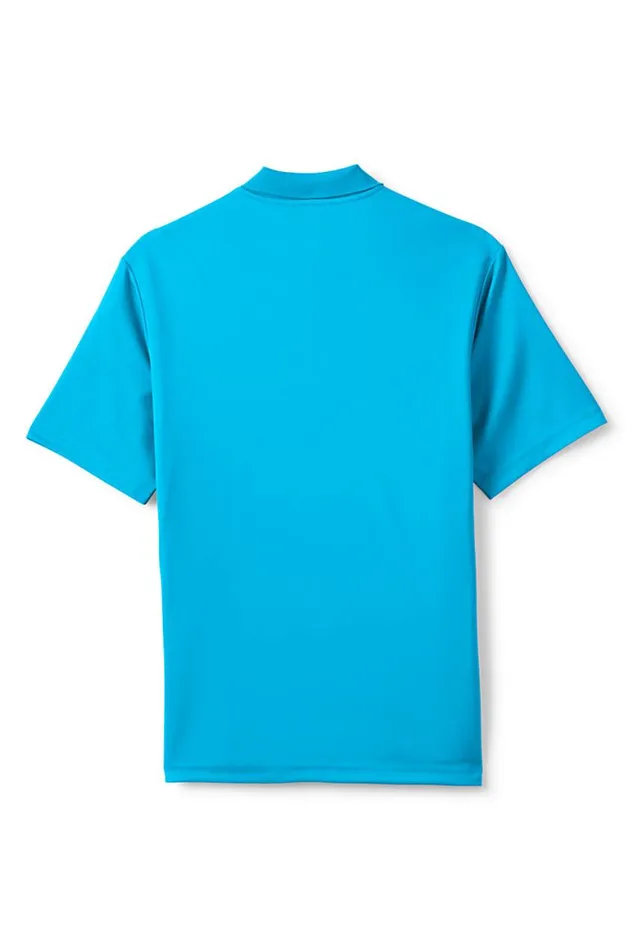 Lands039 End Polo Shirts Men Big Short Sleeve Solid Active Polo Shirt Harbor Gray Lands039 End Polo Shirts Men Big Short Sleeve Solid Active Polo Shirt Harbor Gray
