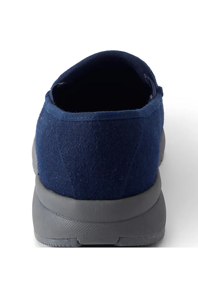Lands039 End Shoes Men Casual Slip On Shoes Radiant Navy Heather