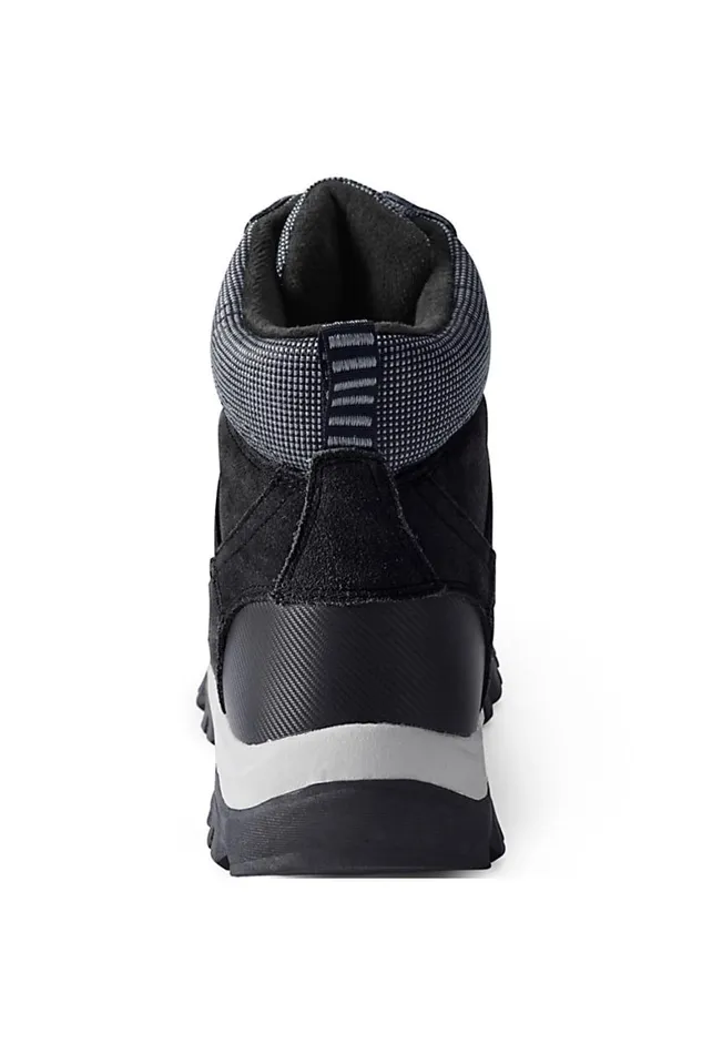 Lands039 End Shoes Men Squall Zip Insulated Winter Snow Boots Black Lands039 End Shoes Men Squall Zip Insulated Winter Snow Boots Black