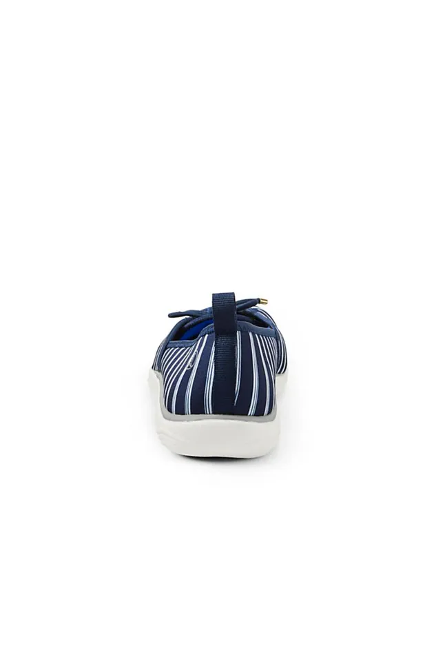 Lands039 End Shoes Women Slip On Skimmer Water Shoes Deep Sea Navy Founders Stripe Lands039 End Shoes Women Slip On Skimmer Water Shoes Deep Sea Navy Founders Stripe