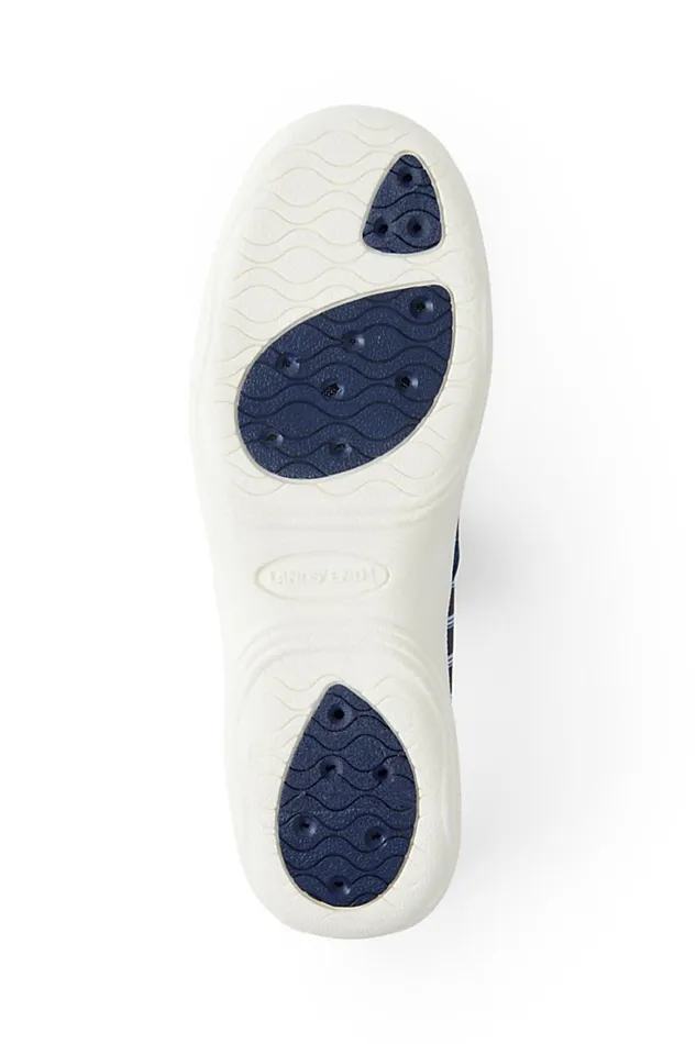 Lands039 End Shoes Women Slip On Skimmer Water Shoes Deep Sea Navy Founders Stripe Lands039 End Shoes Women Slip On Skimmer Water Shoes Deep Sea Navy Founders Stripe