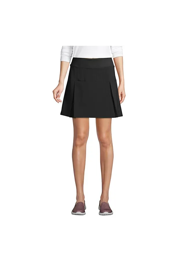 Lands039 End Skirts and Skorts Women Active Skort Black