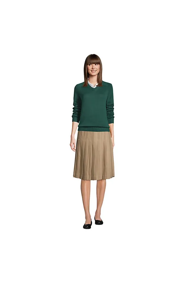 Lands039 End Skirts and Skorts Women Pleated Skirt Below The Knee Black Lands039 End Skirts and Skorts Women Pleated Skirt Below The Knee Black