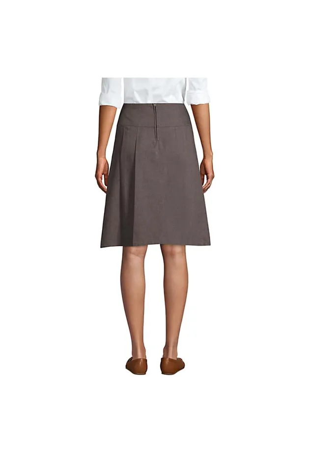 Lands039 End Skirts and Skorts Women Polycotton Tab Front Skirt Top Of Knee Classic Navy Lands039 End Skirts and Skorts Women Polycotton Tab Front Skirt Top Of Knee Classic Navy