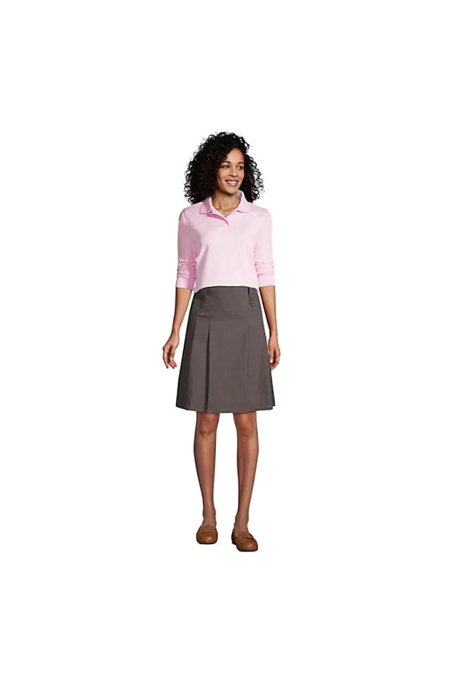 Lands039 End Skirts and Skorts Women Polycotton Tab Front Skirt Top Of Knee Classic Navy Lands039 End Skirts and Skorts Women Polycotton Tab Front Skirt Top Of Knee Classic Navy
