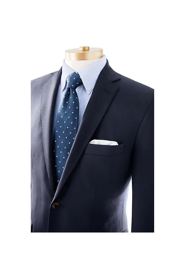 Lands039 End Sportcoats and Blazers Men Tailored Fit Comero Italian Wool Blazer Navy Lands039 End Sportcoats and Blazers Men Tailored Fit Comero Italian Wool Blazer Navy
