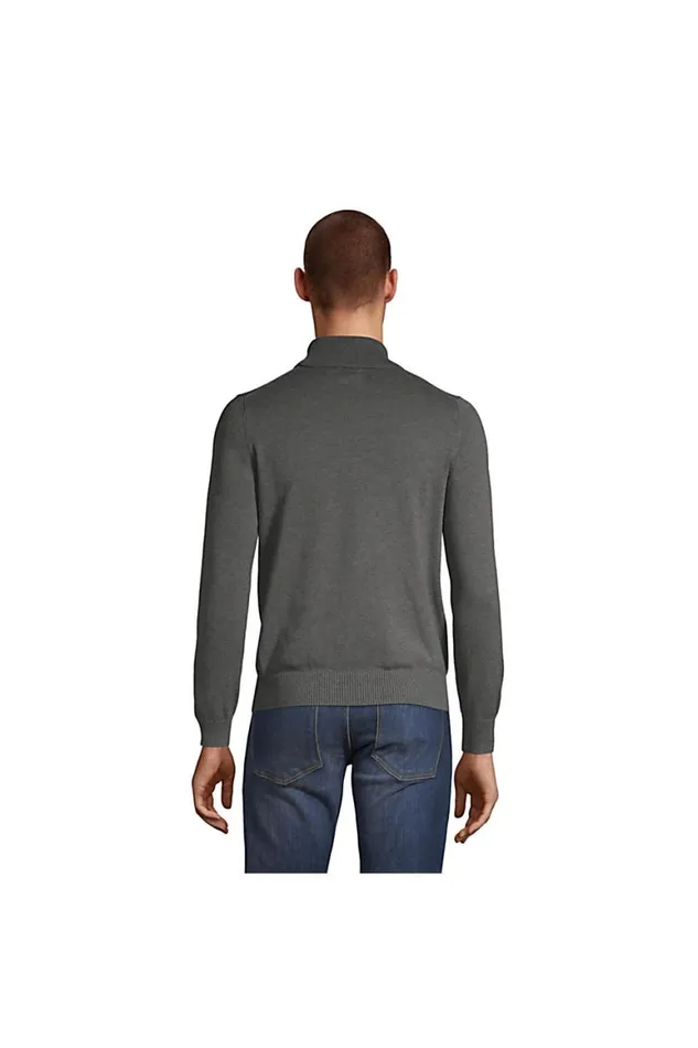 Lands039 End Sweaters Men Classic Fit Fine Gauge Supima Cotton Turtleneck Radiant Navy Lands039 End Sweaters Men Classic Fit Fine Gauge Supima Cotton Turtleneck Radiant Navy
