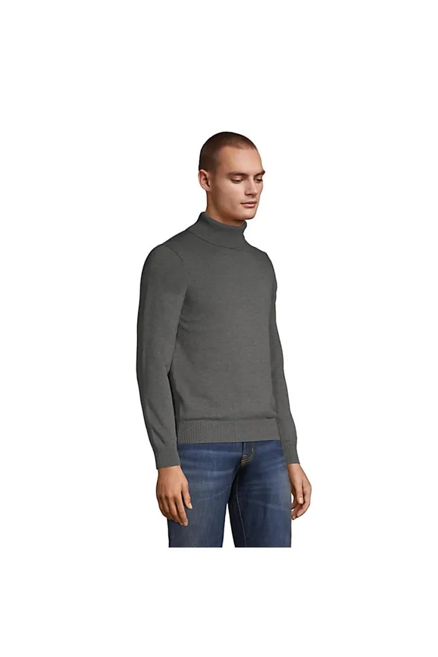 Lands039 End Sweaters Men Classic Fit Fine Gauge Supima Cotton Turtleneck Radiant Navy Lands039 End Sweaters Men Classic Fit Fine Gauge Supima Cotton Turtleneck Radiant Navy