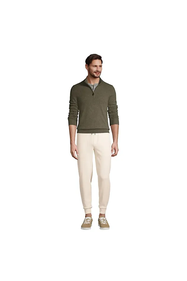 Lands039 End Sweaters Men Fine Gauge Cashmere Quarter Zip Forest Moss Heather Lands039 End Sweaters Men Fine Gauge Cashmere Quarter Zip Forest Moss Heather