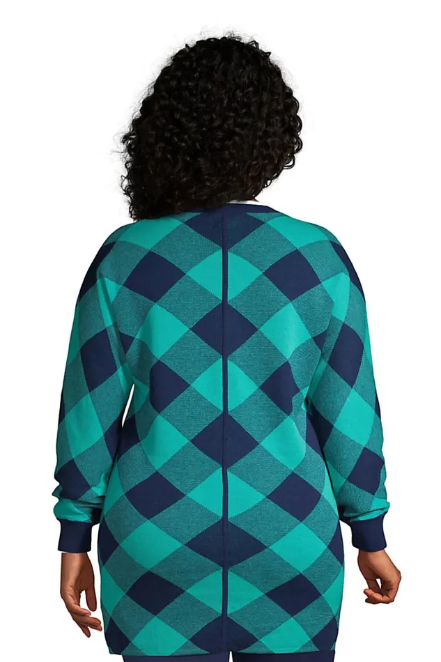Lands039 End Sweaters Women Plus Size Fine Gauge Cotton Dolman Tunic Sweater 8211 Pattern Black Lands039 End Sweaters Women Plus Size Fine Gauge Cotton Dolman Tunic Sweater 8211 Pattern Black