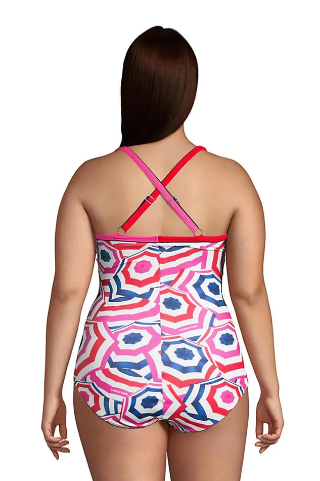 Lands039 End Swimsuits Women Plus Size Chlorine Resistant Scoop Neck Xback One Piece Swimsuit Adjustable Straps Umbrella Lands039 End Swimsuits Women Plus Size Chlorine Resistant Scoop Neck Xback One Piece Swimsuit Adjustable Straps Umbrella