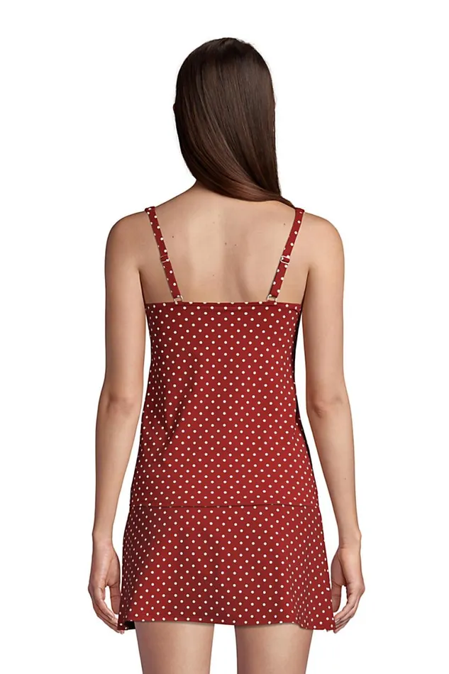 Lands039 End Swimsuits Women Square Neck Underwire Tankini Top Swimsuit With Adjustable Straps Print Paprika Lands039 End Swimsuits Women Square Neck Underwire Tankini Top Swimsuit With Adjustable Straps Print Paprika