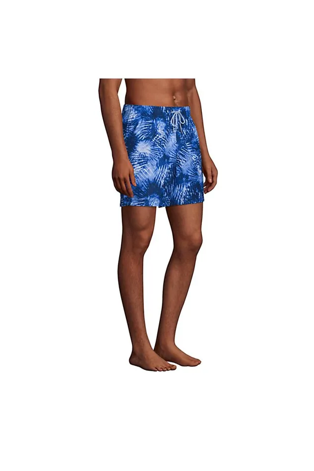 Lands039 End Swimwear Men 6034 Print Volley Swim Trunks Deep Sea Navy Tie Dye Palm Lands039 End Swimwear Men 6034 Print Volley Swim Trunks Deep Sea Navy Tie Dye Palm