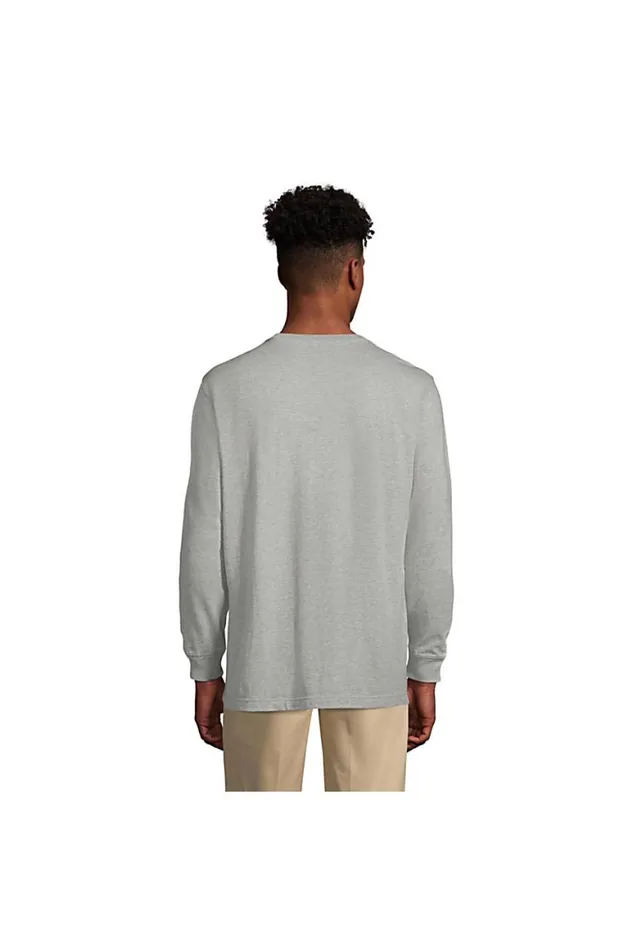 Lands039 End TShirts Men Long Sleeve Essential Tshirt Black Lands039 End TShirts Men Long Sleeve Essential Tshirt Black