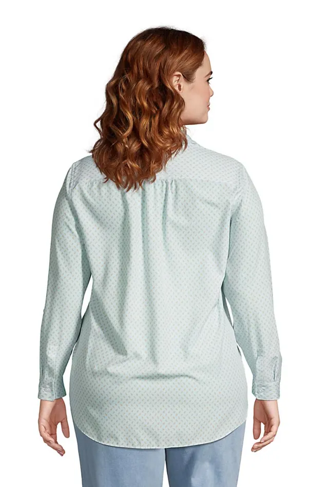 Lands039 End Tunic Tops Women Plus Size 365 Long Sleeve Tunic Top Rust Red Melange Lands039 End Tunic Tops Women Plus Size 365 Long Sleeve Tunic Top Rust Red Melange