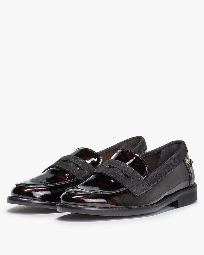 Loafers Women Floris Van Bommel Chidi 0107 Patentleather