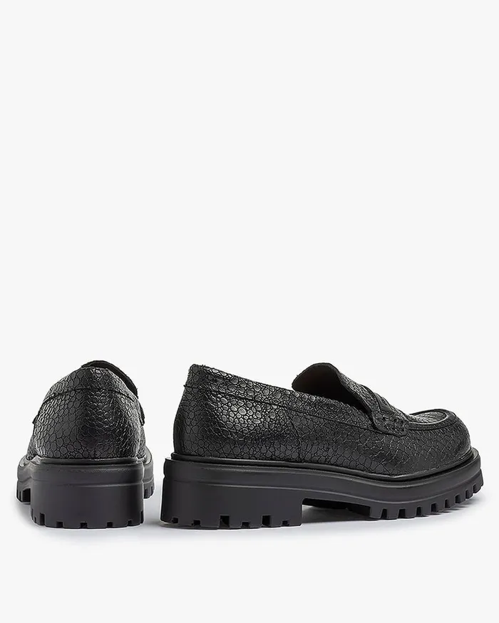 Loafers Women Floris Van Bommel Wonki 0500 Printed Leather