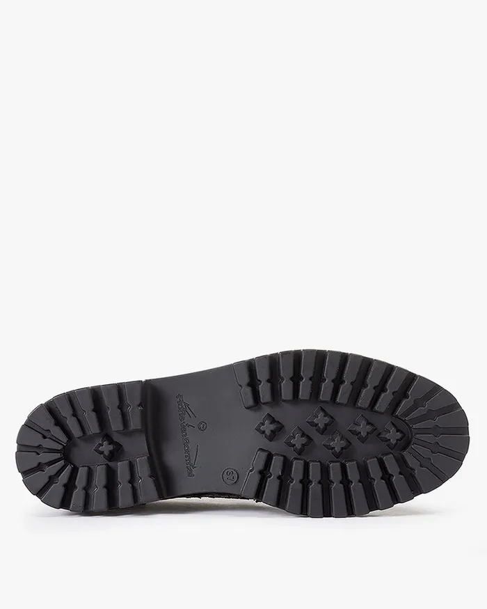 Loafers Women Floris Van Bommel Wonki 0500 Printed Leather