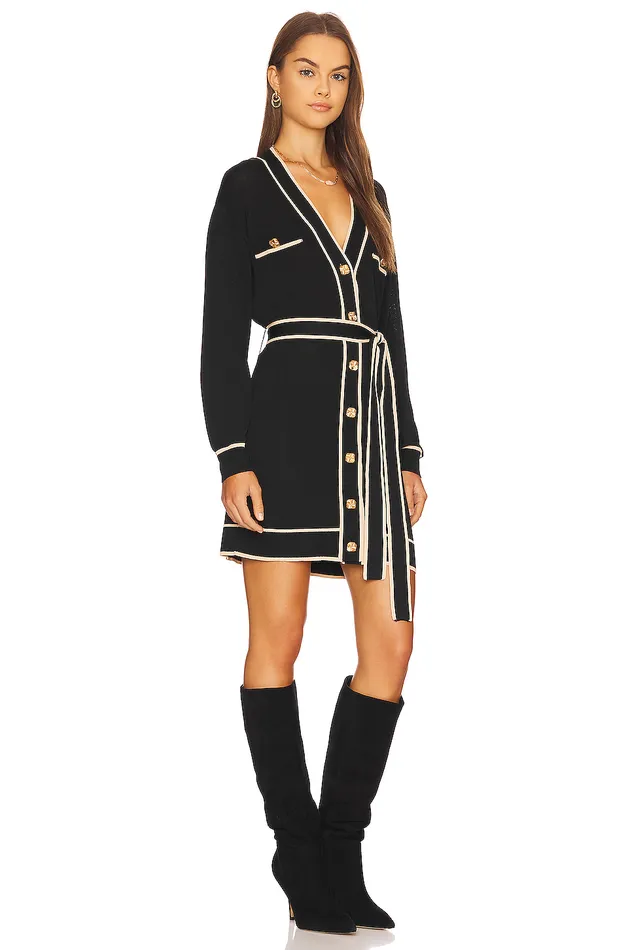 Lovers Friends Natalie Belted Dress Camel and Black Women Lovers and Friends Sweaters and Knits Lovers Friends Natalie Belted Dress Camel and Black Women Lovers and Friends Sweaters and Knits